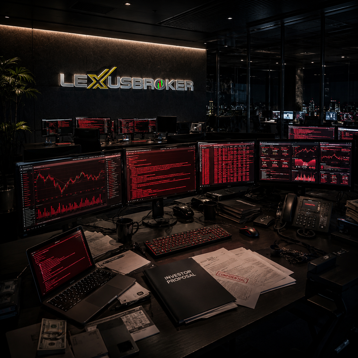 Lexus Broker — Conta bloqueada ou saque retido